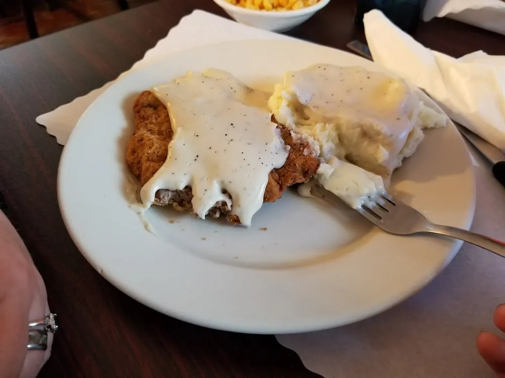 Country Fried Steak and 2 Eggs